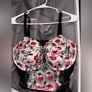 Victoria’s Secret Push Up Corset Top